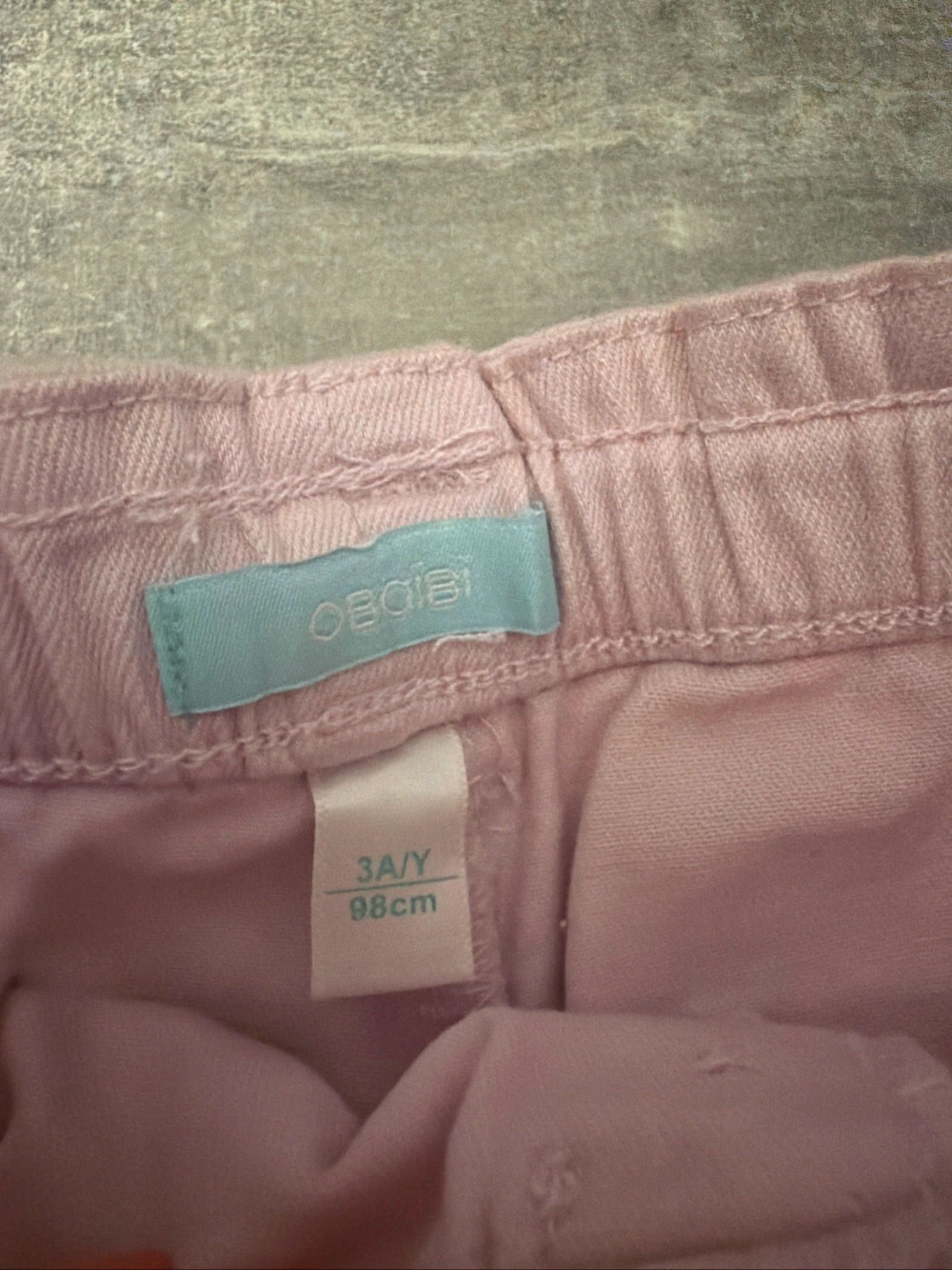 Pantalón niña 3 años rosa claro obaidi nuevo – photo 3
